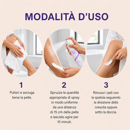 Cloud Sense - Spray Depilatorio