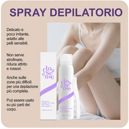 Cloud Sense - Spray Depilatorio